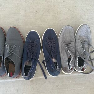 Ben Sherman Gray and Navy Sneakers